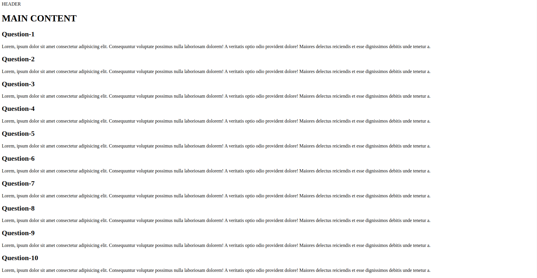 Design a sticky sidebar using the CSS position property mycode.blog